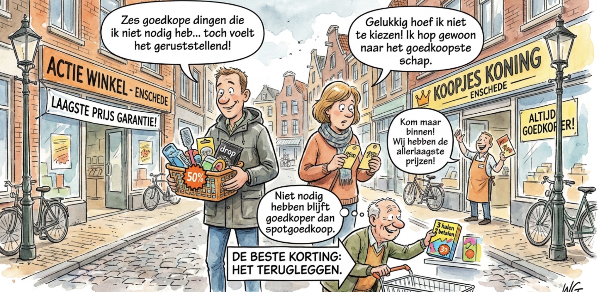 Beeld bij HET KOOPJE KRIJGT CONCURRENTIE