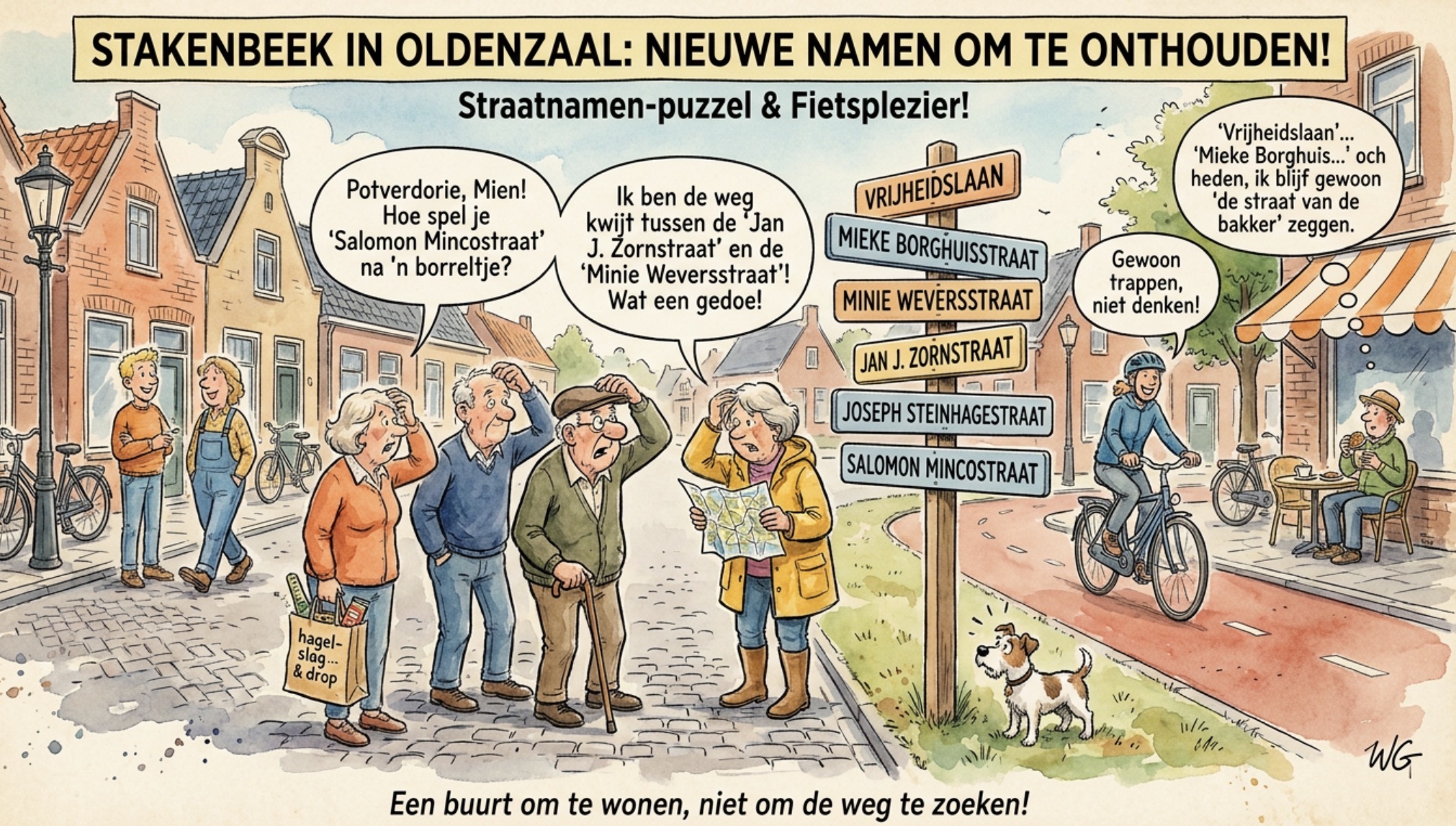 Beeld bij STAKENBEEK KRIJGT NIEUWE NAMEN OM TE ONTHOUDEN
