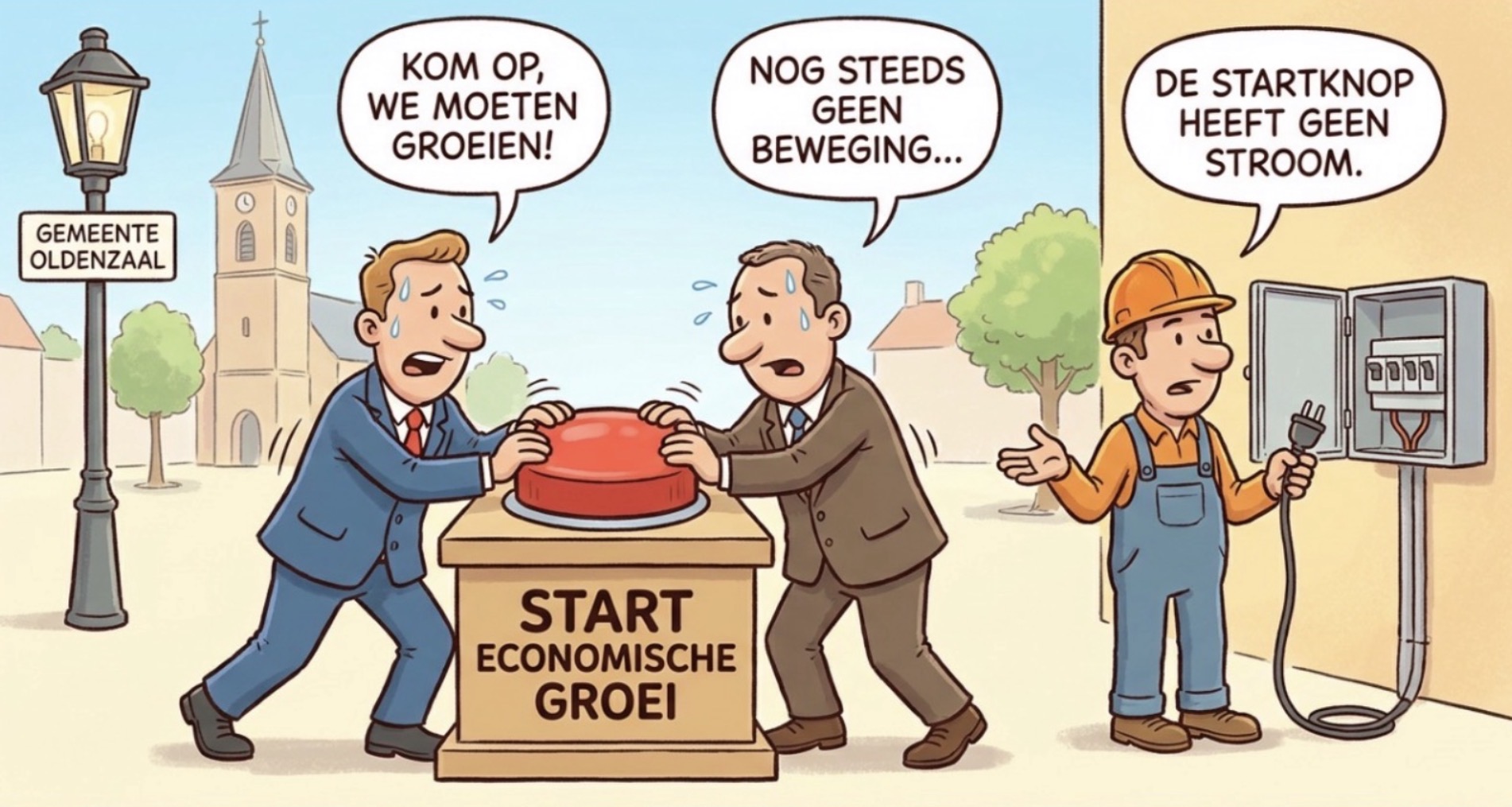 Beeld bij HESSELINK MOEST STOPPEN, OLDENZAAL MOET DOOR