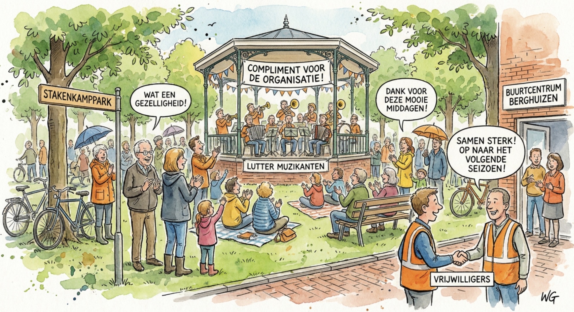 Beeld bij WAARDERING VOOR EEN ZOMER VOL MUZIEK EN GEZELLIGHEID
