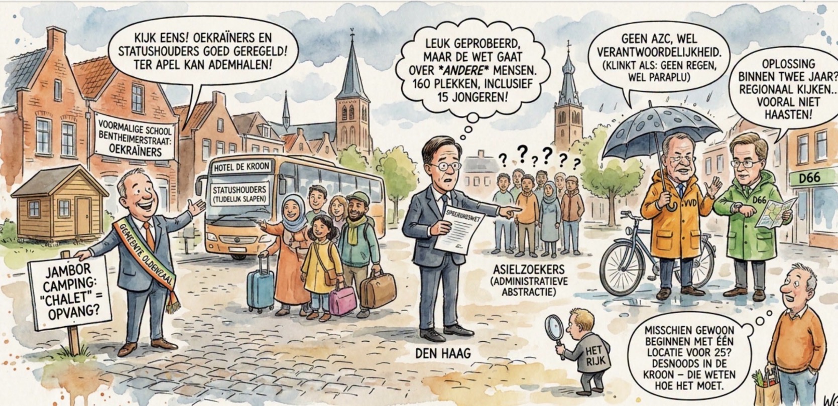 Beeld bij OLDENZAAL REKT ‘OPVANG’ STEEDS VERDER OP