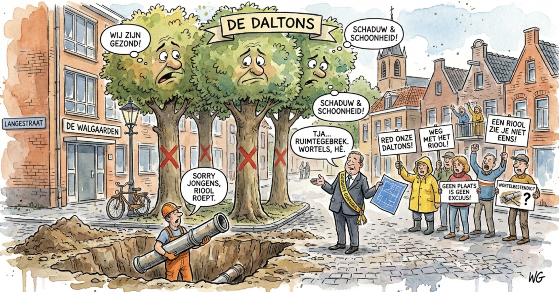 Beeld bij DE DALTONS
