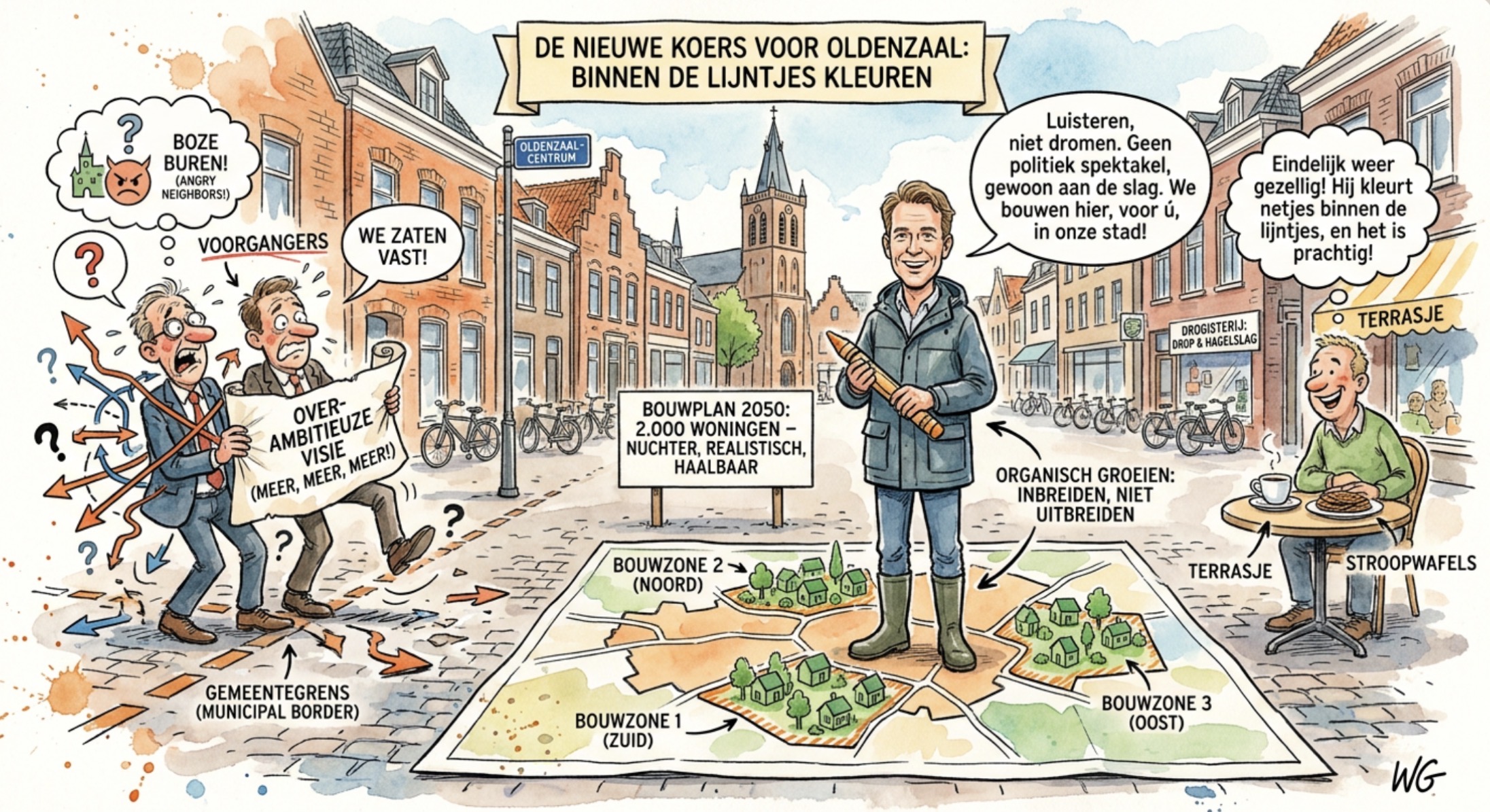 Beeld bij BOUWMAN BLIJFT BINNEN DE LIJNTJES - EN DAT WERKT