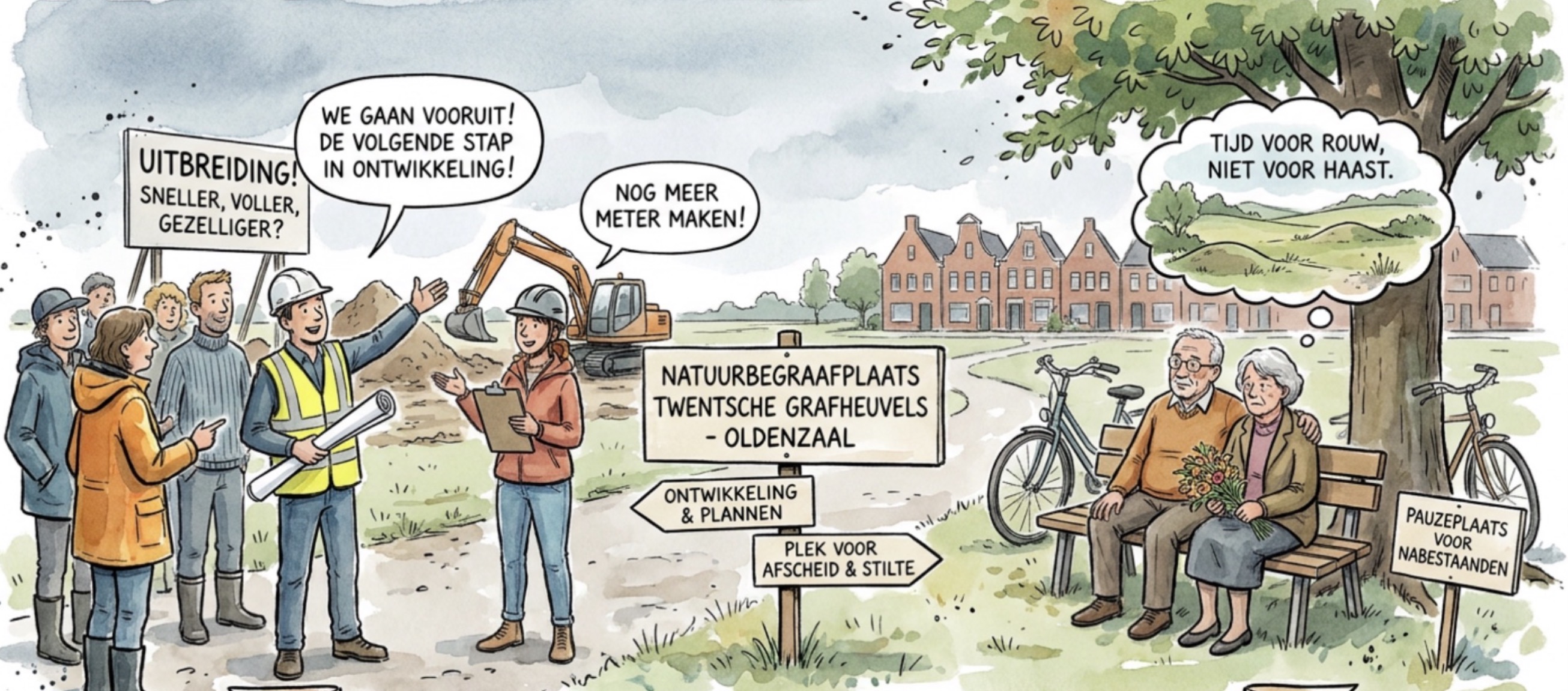 Beeld bij EEN PLEK VOOR AFSCHEID VERDIENT AANDACHT