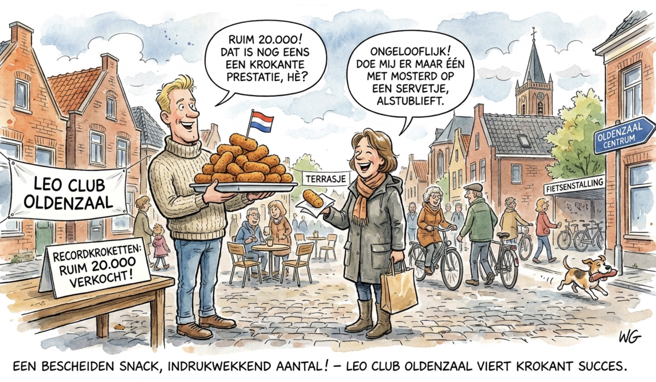Beeld bij EEN RECORD MET EEN KROKANT RANDJE