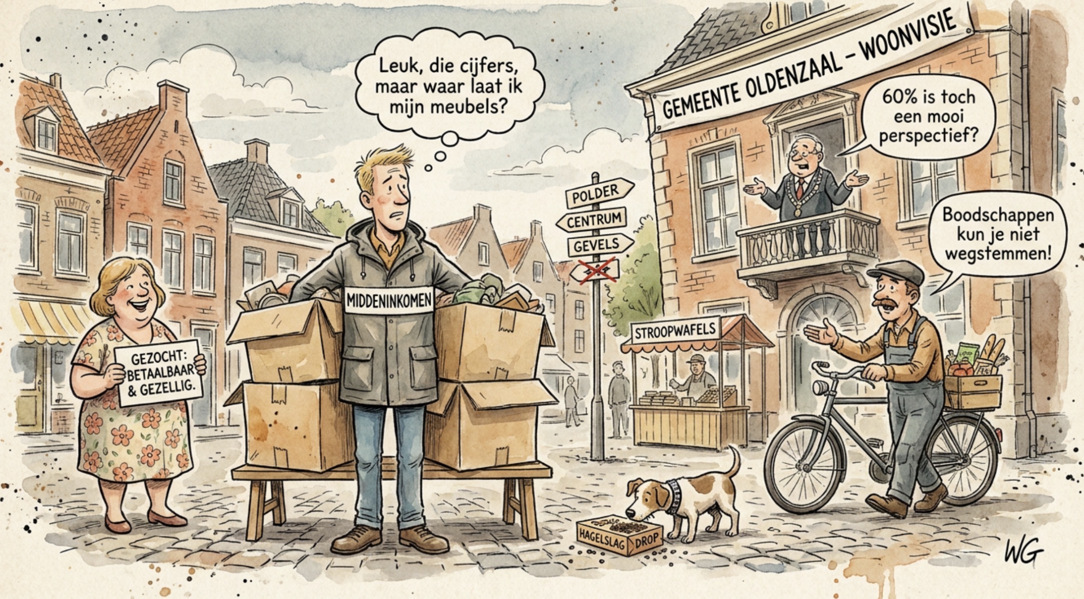 Beeld bij OLDENZAAL ZOEKT WOONRUIMTE, GEEN REKENRUIMTE