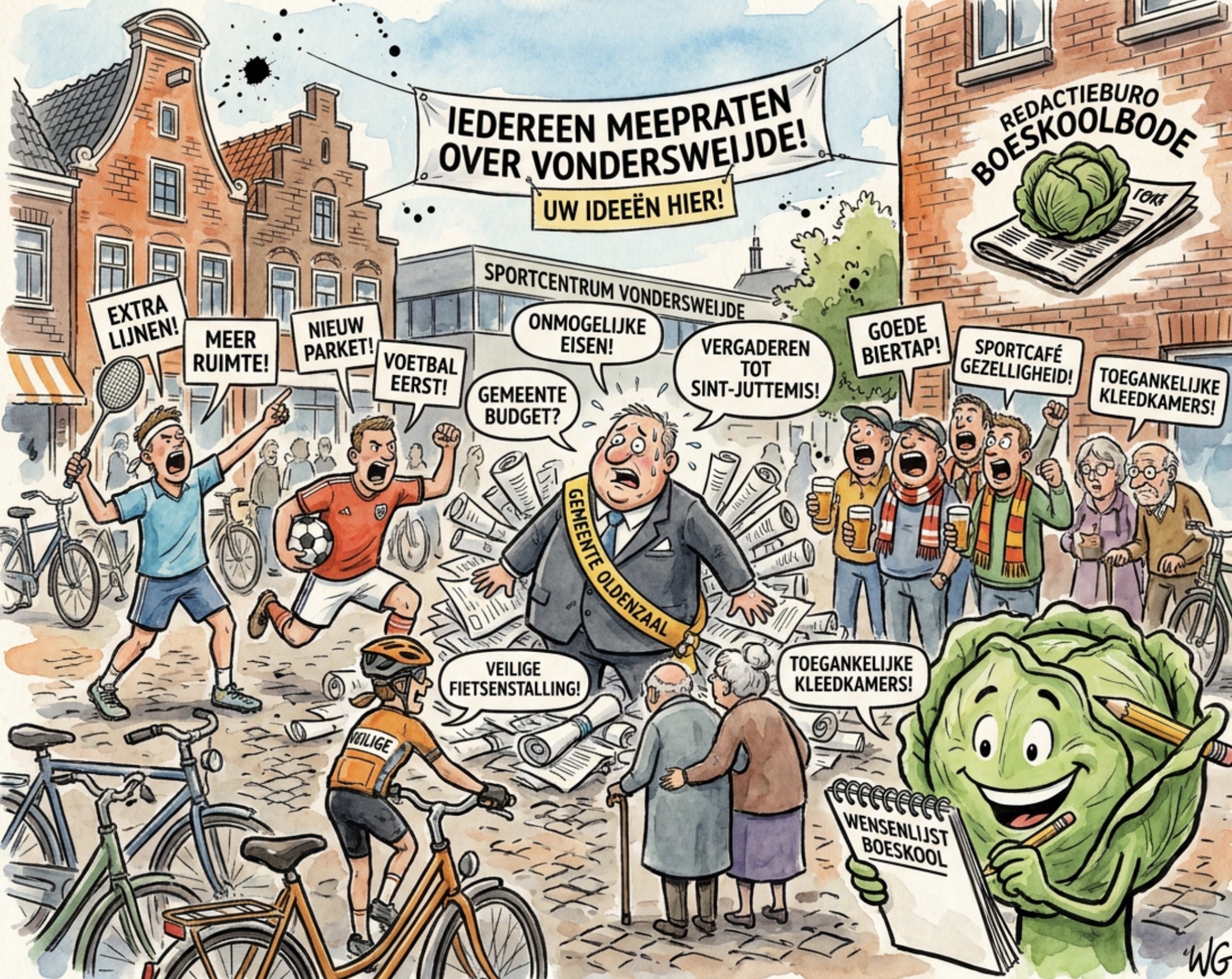 Beeld bij OLDENZAAL MAG MEEPRATEN OVER SPORTCENTRUM VONDERSWEIJDE