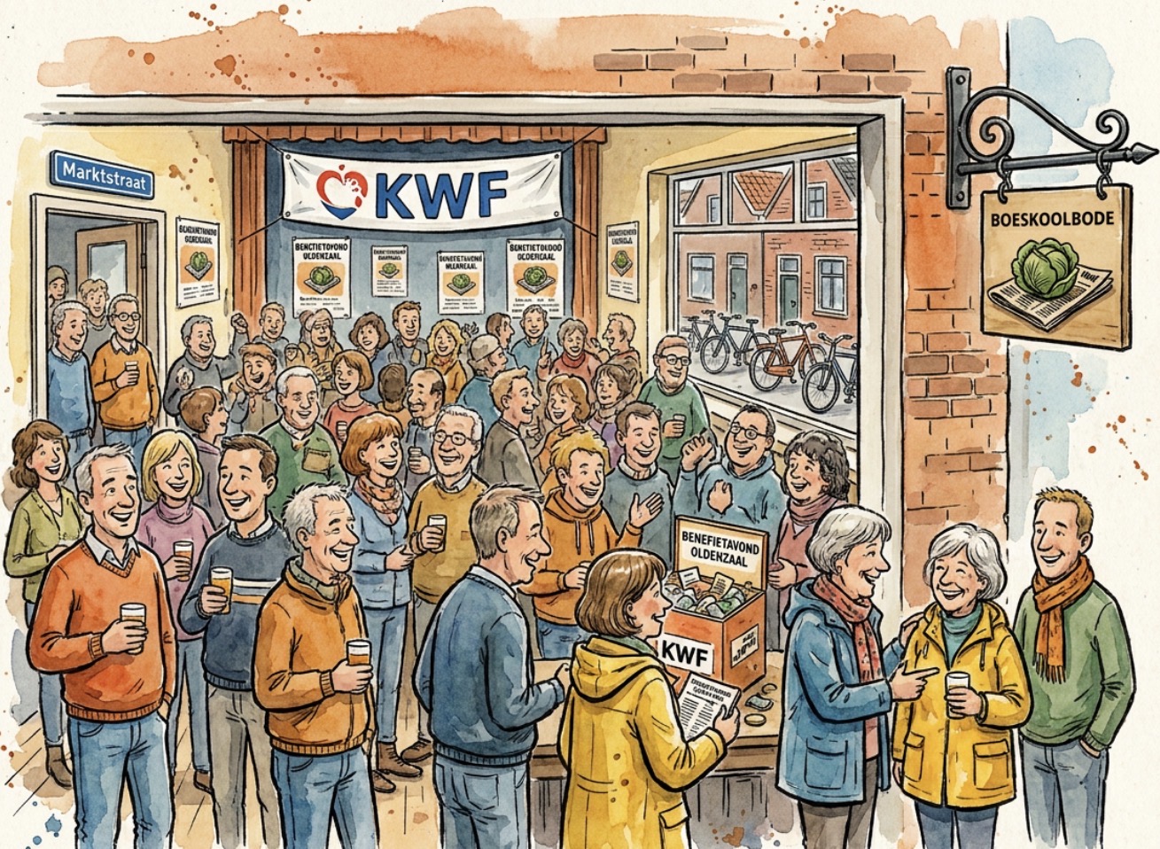 Beeld bij EEN VOLLE ZAAL VOOR MEER DAN GEZELLIGHEID