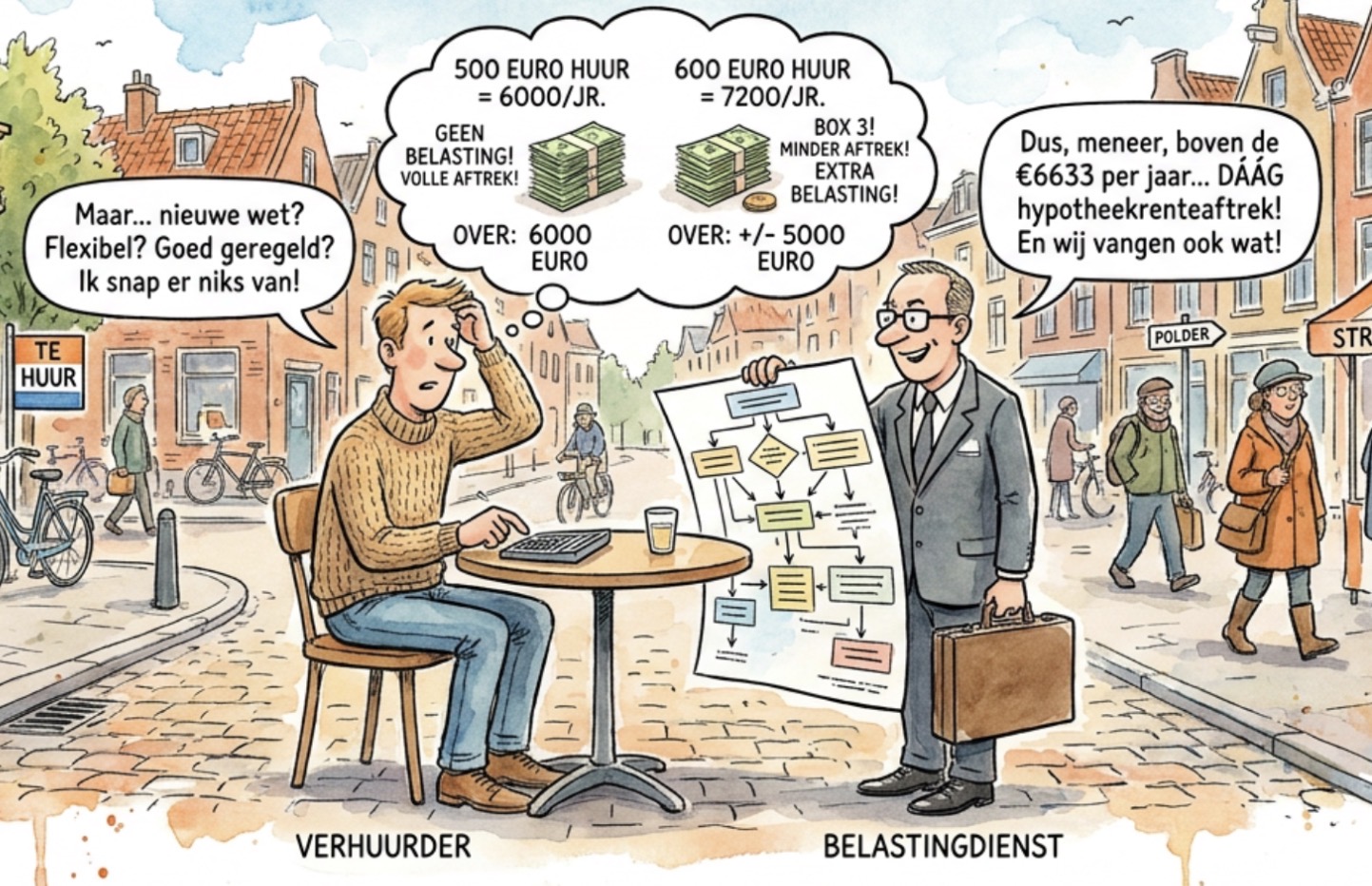 Beeld bij HET ADDERTJE ONDER DE HOSPITAVERHUUR