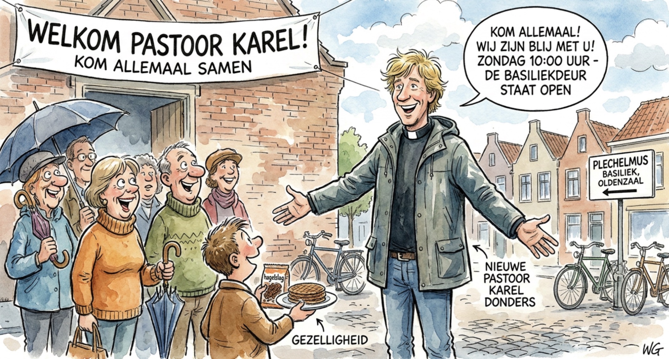 Beeld bij ZONDAG 10.00 UUR - DE BASILIEKDEUR STAAT OPEN