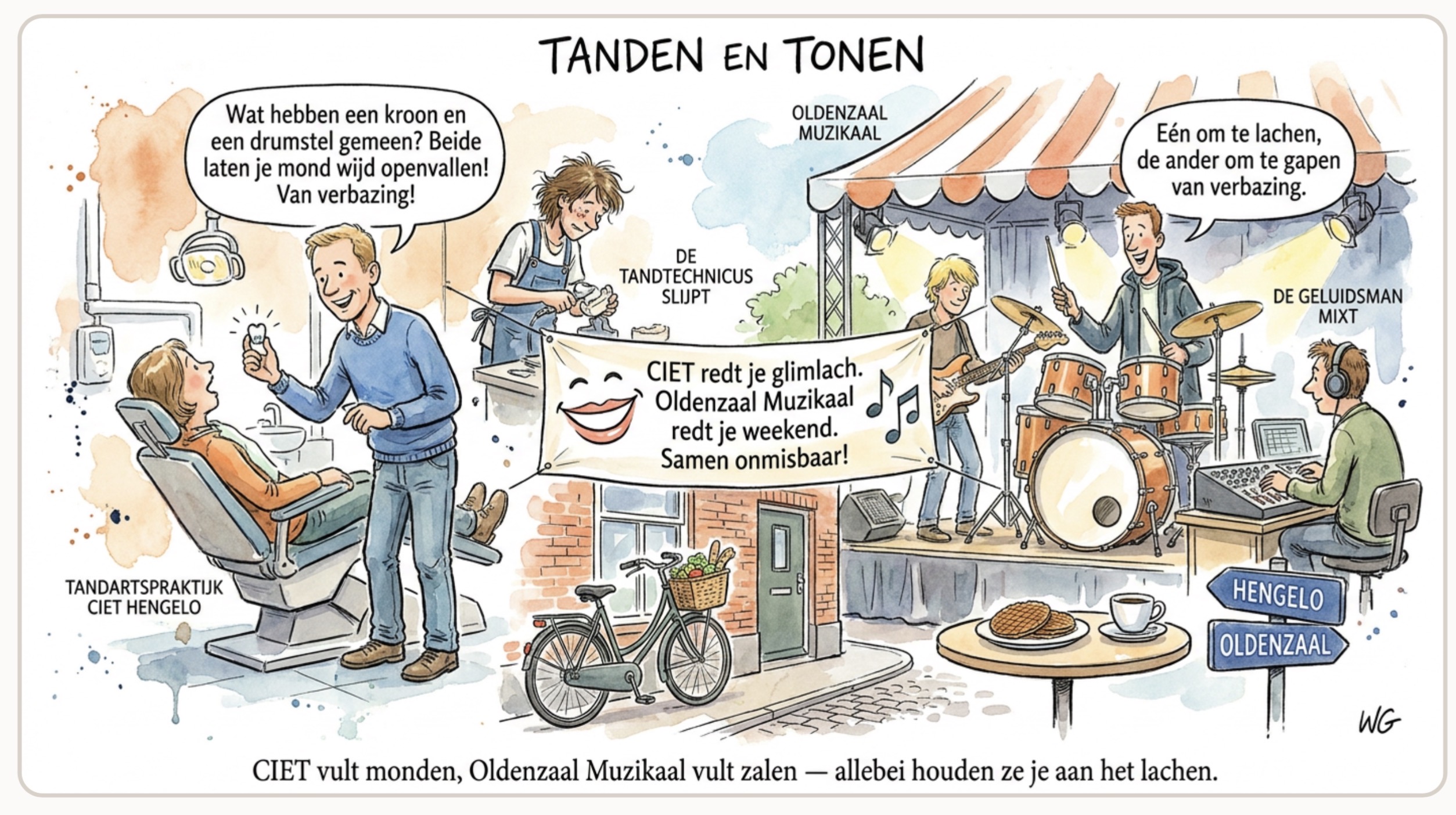 Beeld bij TANDEN EN TONEN