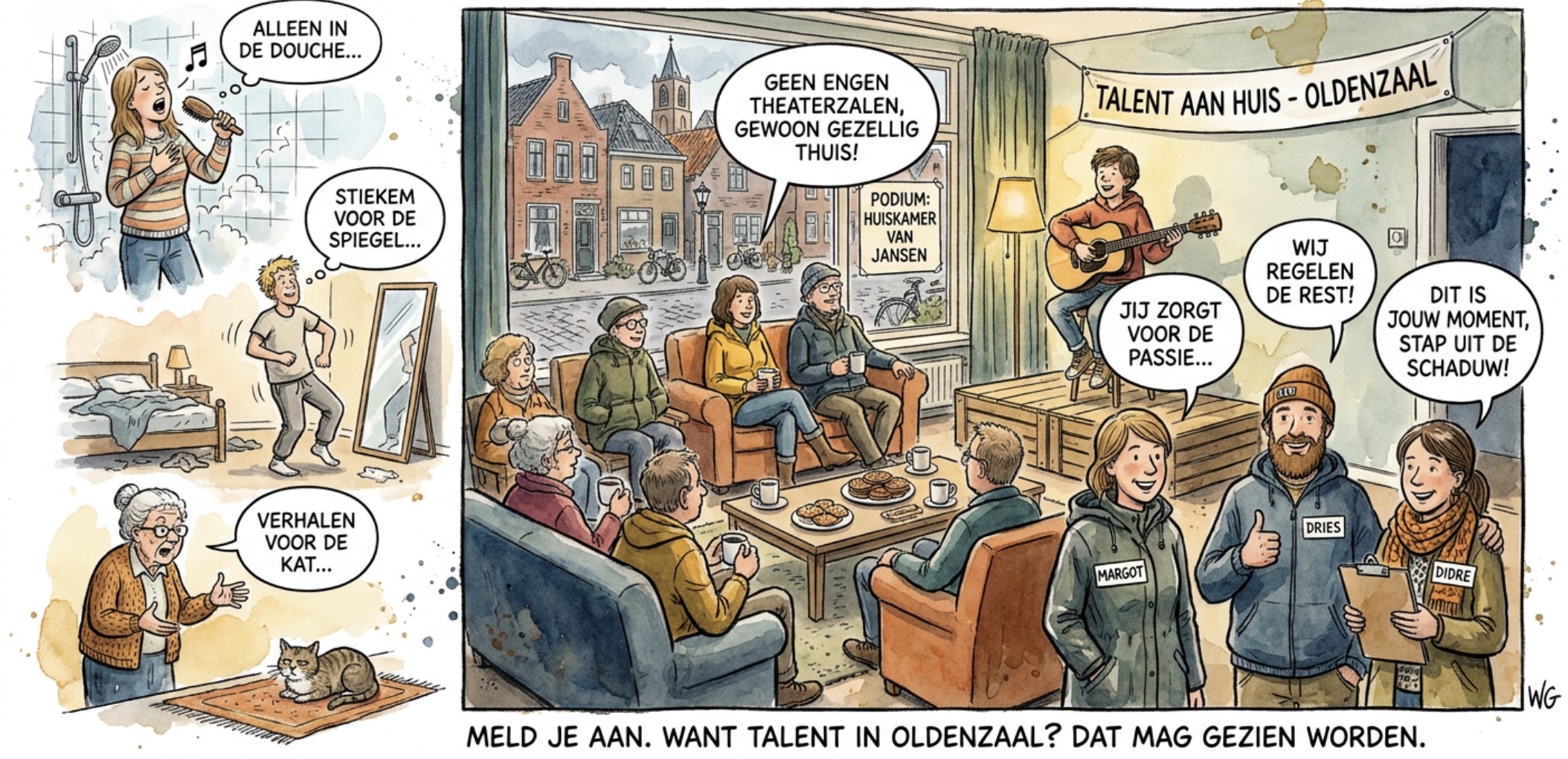 Beeld bij TALENT MAG GEZIEN WORDEN