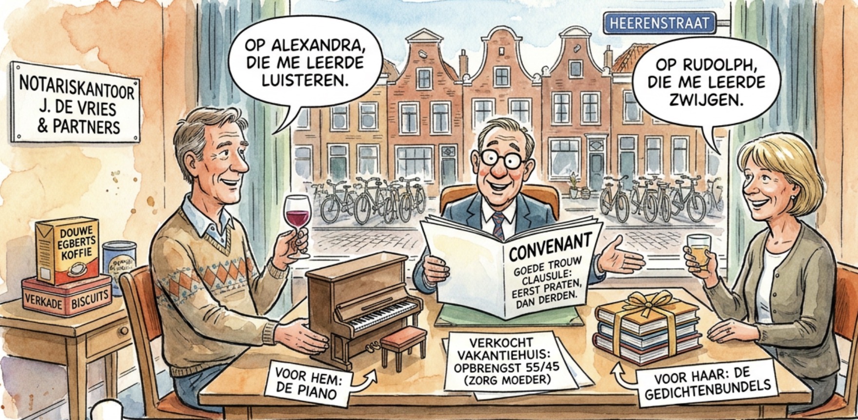 Beeld bij DE KUNST VAN HET LEUKE AFSCHEID