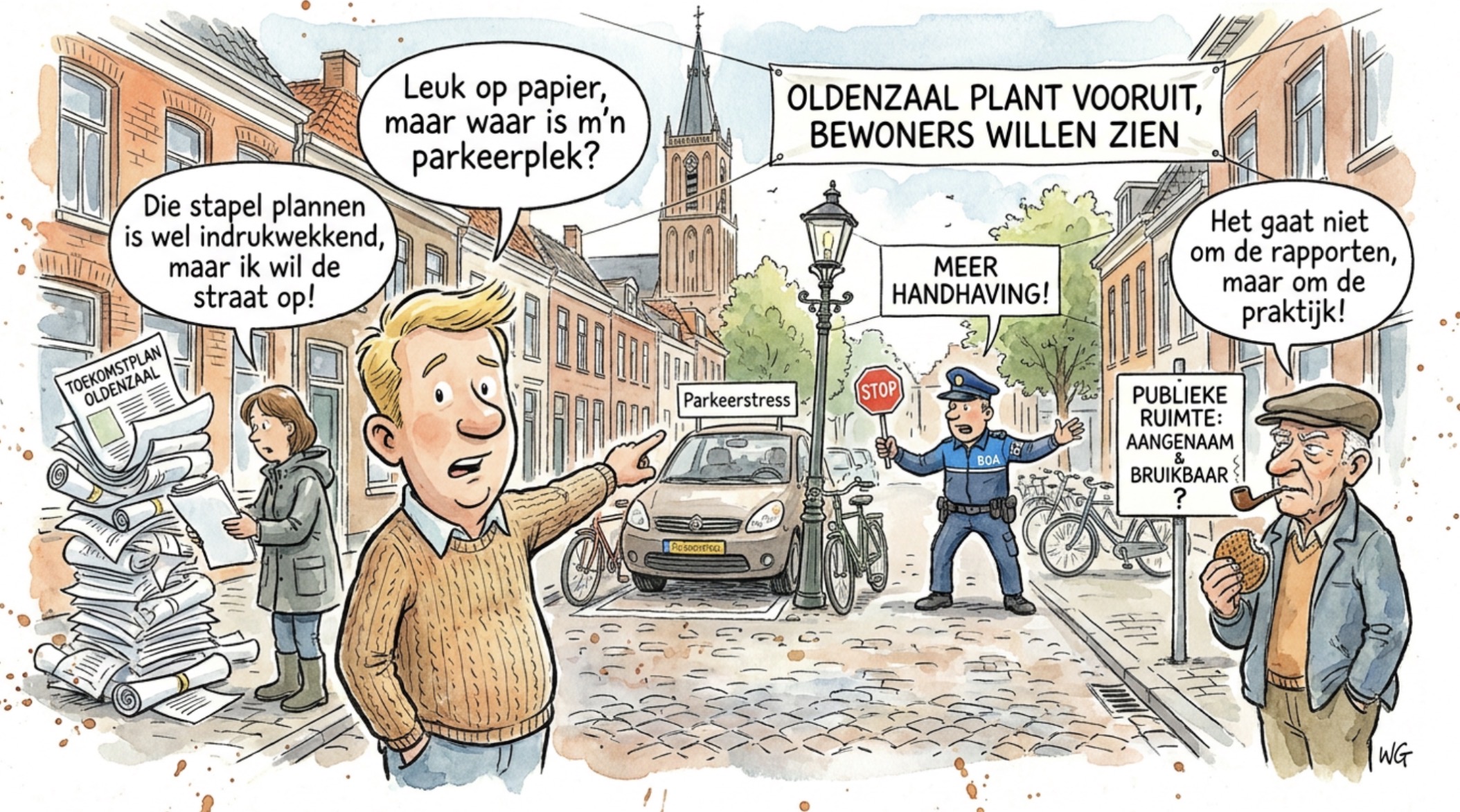 Beeld bij OLDENZAAL PLANT VOORUIT, DE INWONER WIL HET MERKEN