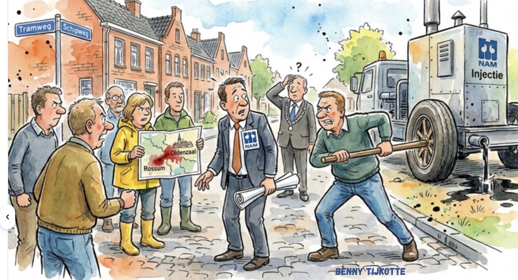 Beeld bij EEN STOK IN HET WIEL VAN DE NAM