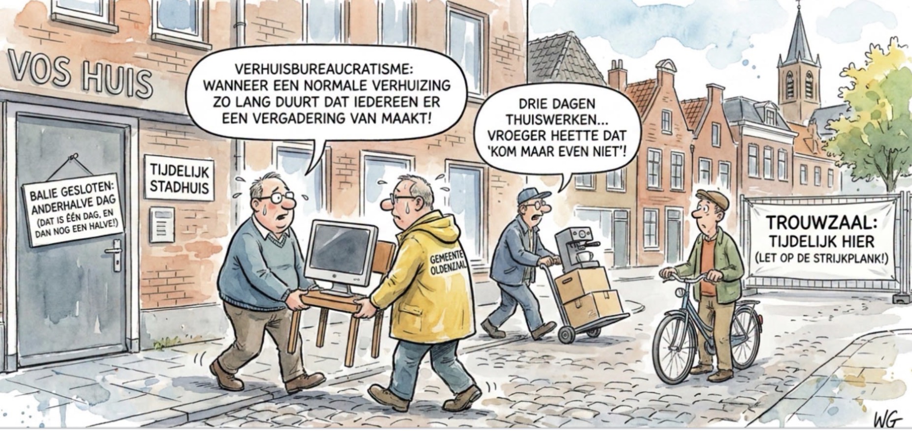 Beeld bij VERHUISAMBTELIJKHEID