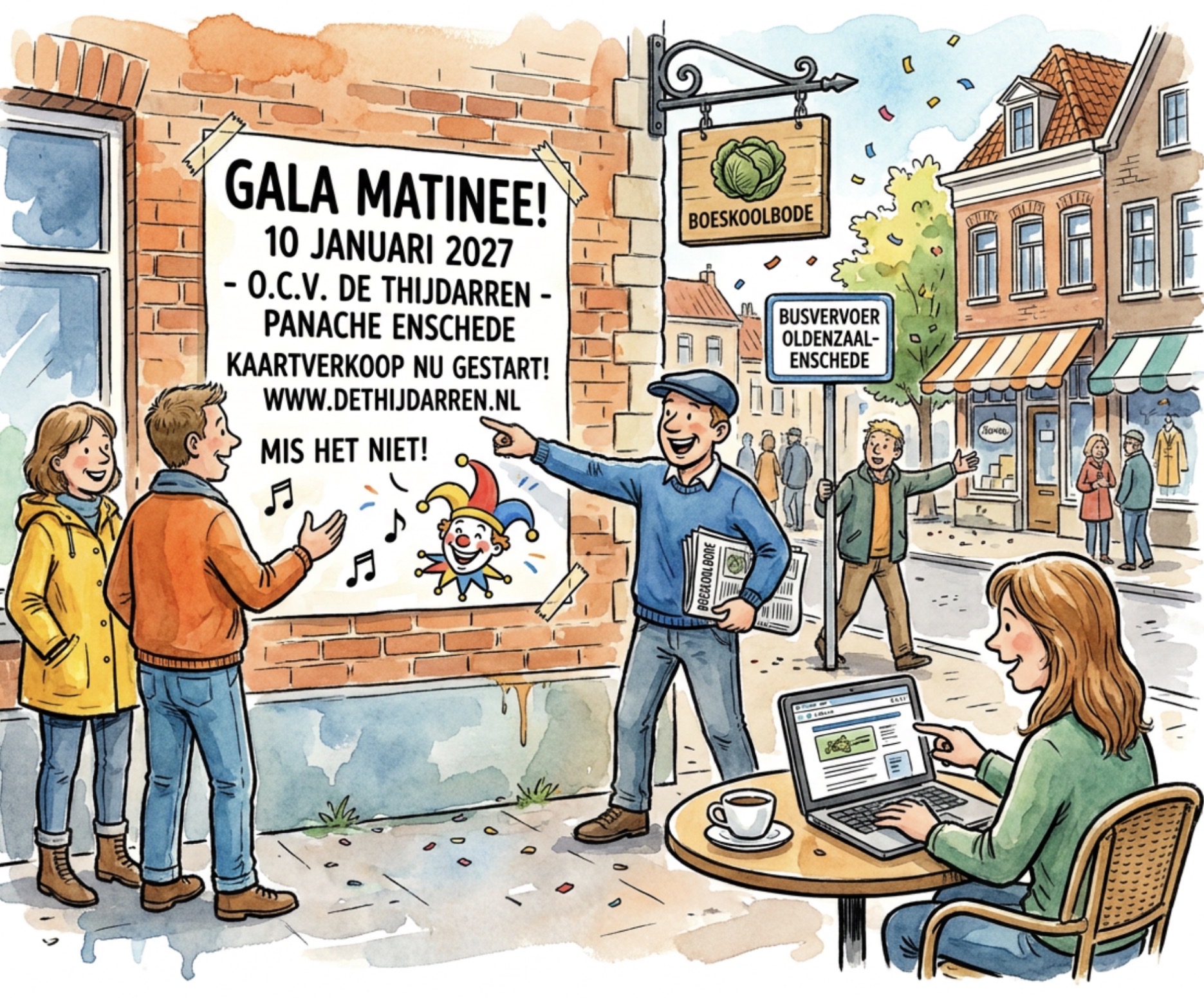 Beeld bij DE THIJDARREN DENKEN AAN ALLES, BEHALVE AAN GEHEUGEN