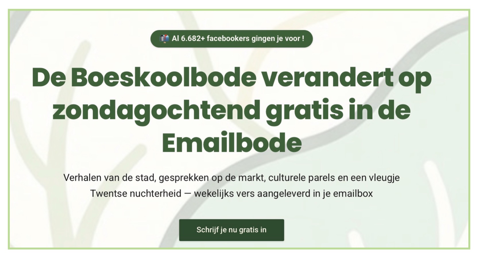Beeld bij Emailbode ? Wat is dat nu dan weer !