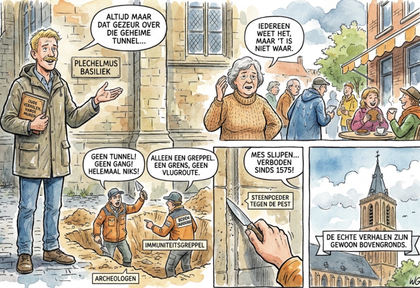 Beeld bij OUDE VERHALEN, HARDE MUREN