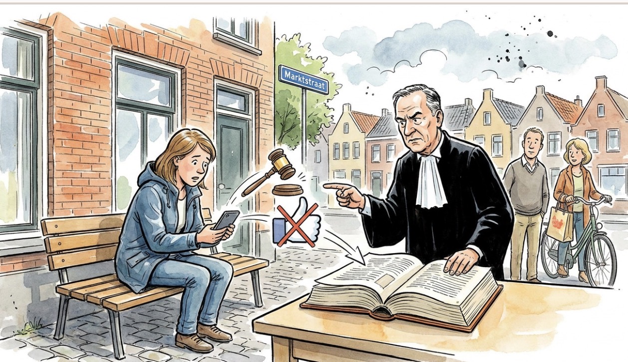Beeld bij OOK OP FACEBOOK IS NIET ALLES VRIJBLIJVEND