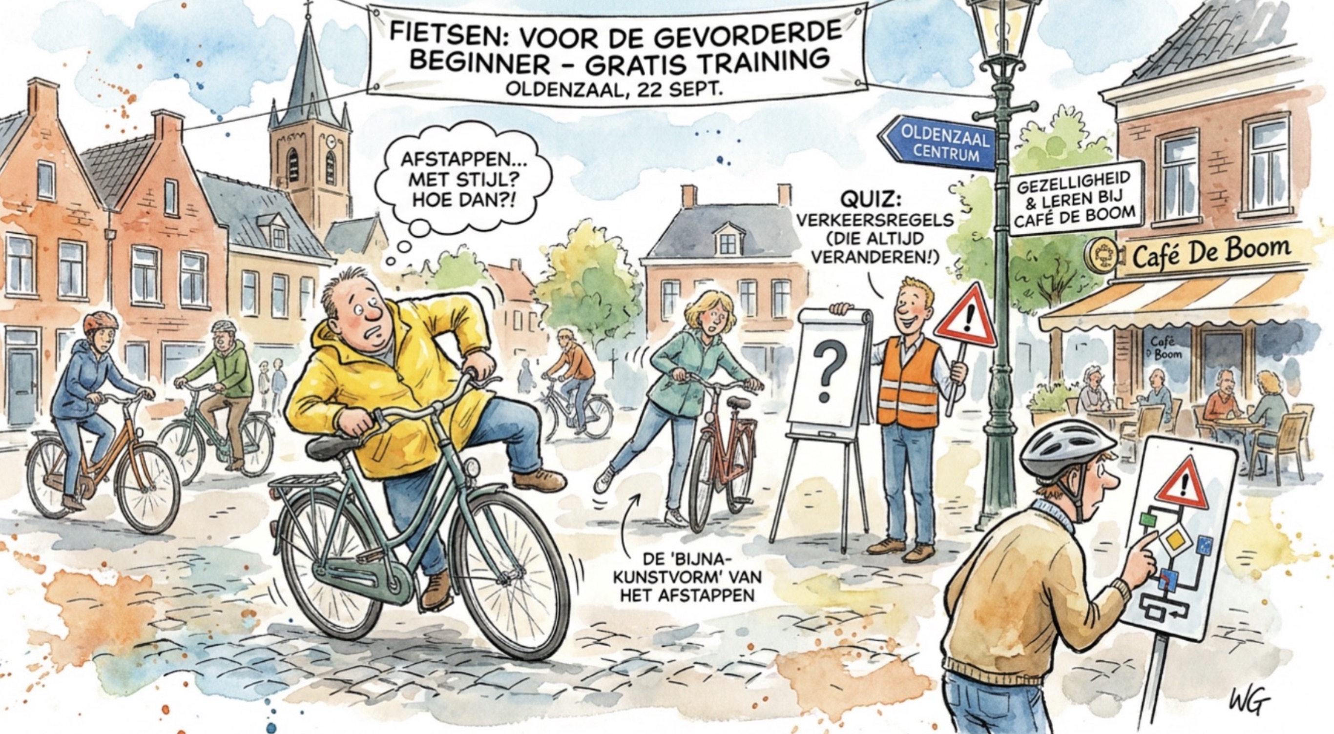 Beeld bij FIETSEN DOE JE ZO - OF TOCH NIET ?