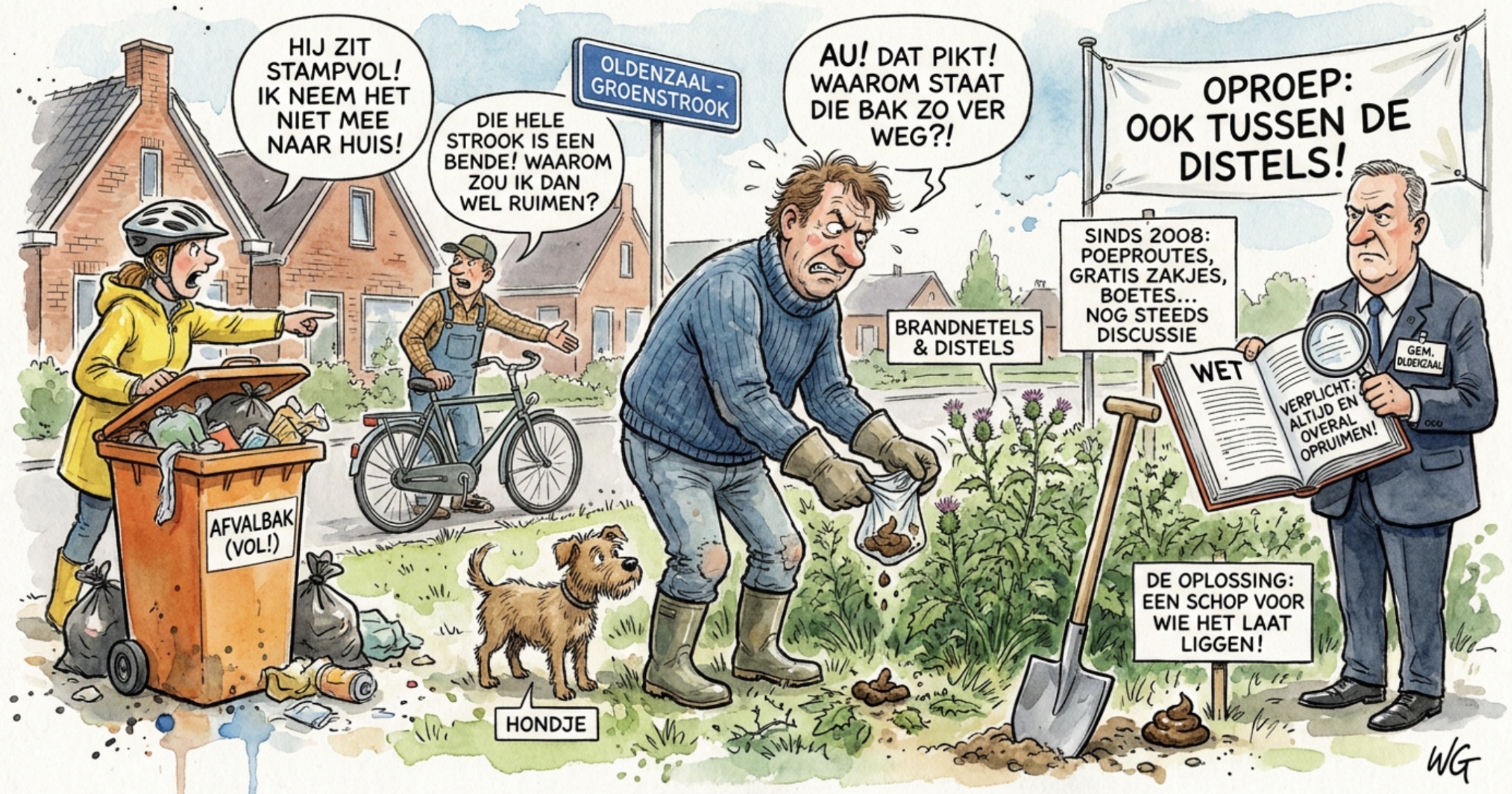 Beeld bij GRAAIEN TUSSEN DE DISTELS EN BRANDNETELS