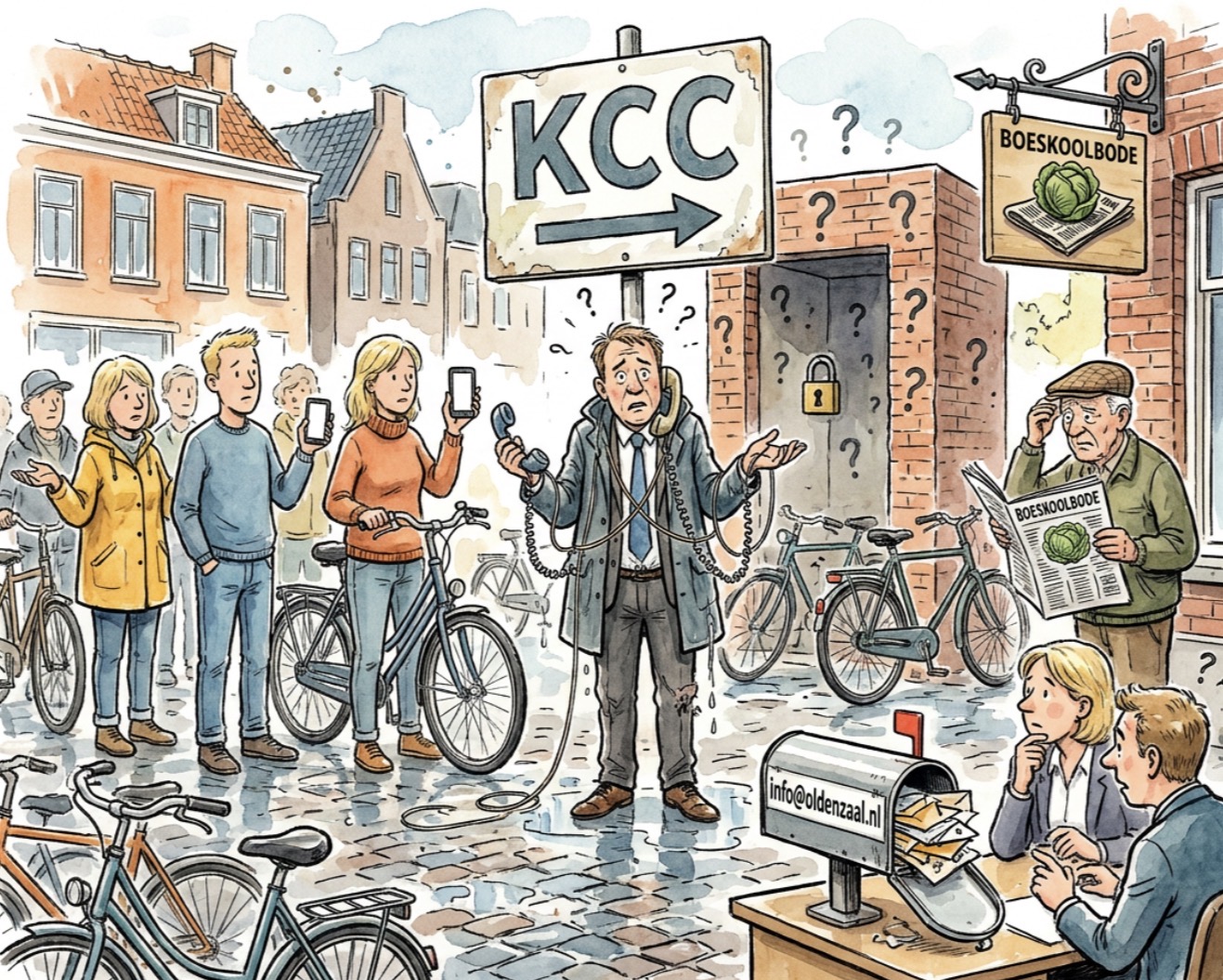 Beeld bij BEL HET KCC MAAR