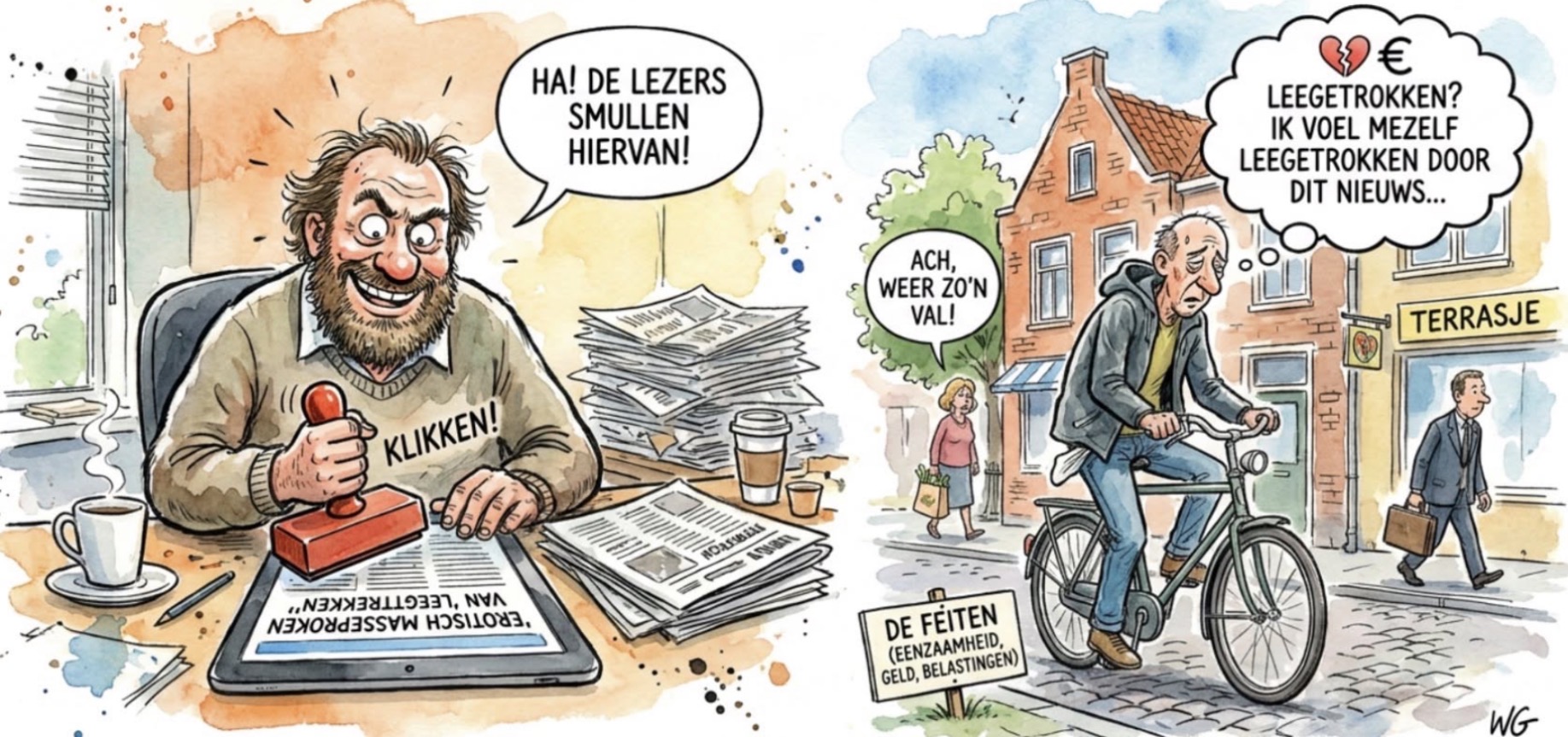 Beeld bij LEEGTREKKEN