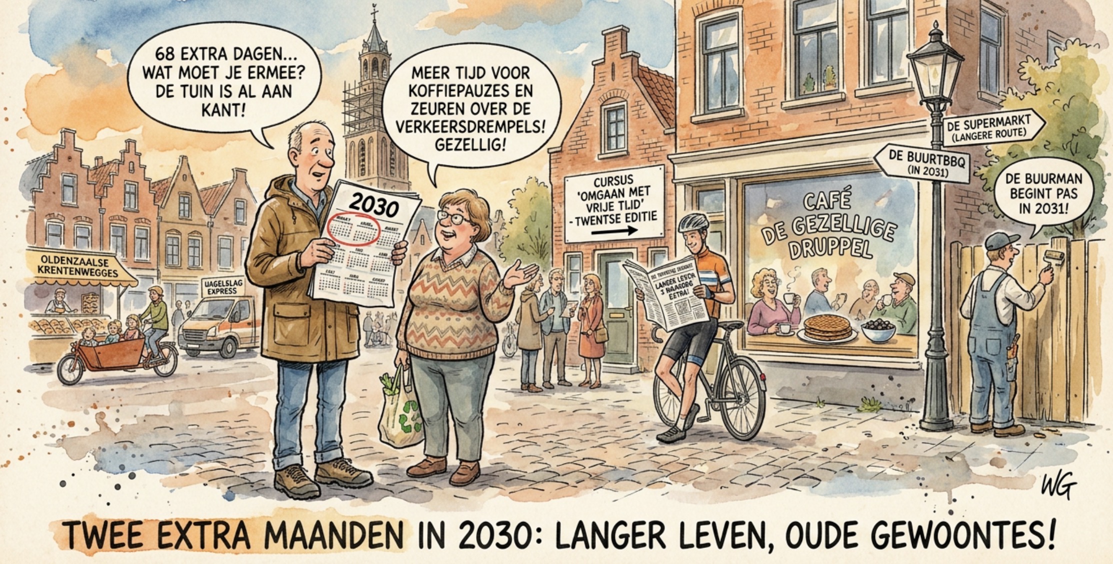 Beeld bij RUIM TWEE MAANDEN EXTRA