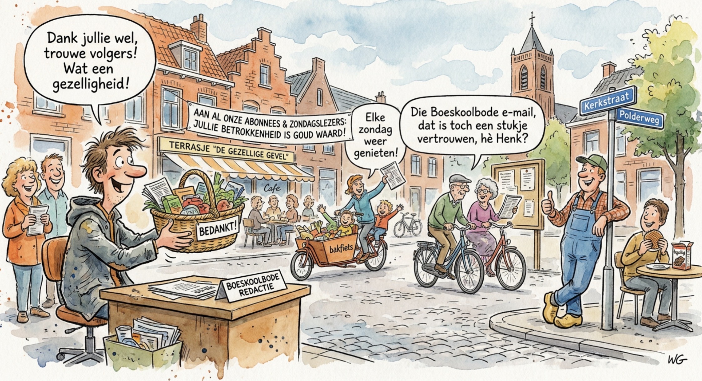 Beeld bij DANK AAN ALLE HONDERDEN ZONDAGLEZERS