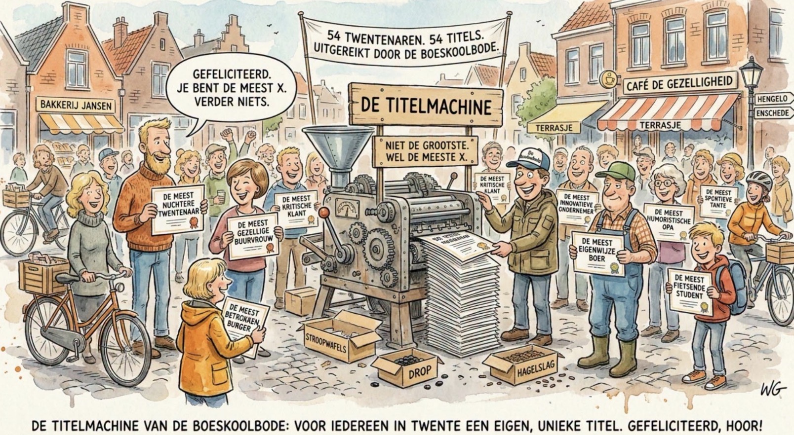 Beeld bij NIEMAND DE GROOTSTE, IEDEREEN DE MEESTE ZICHZELF