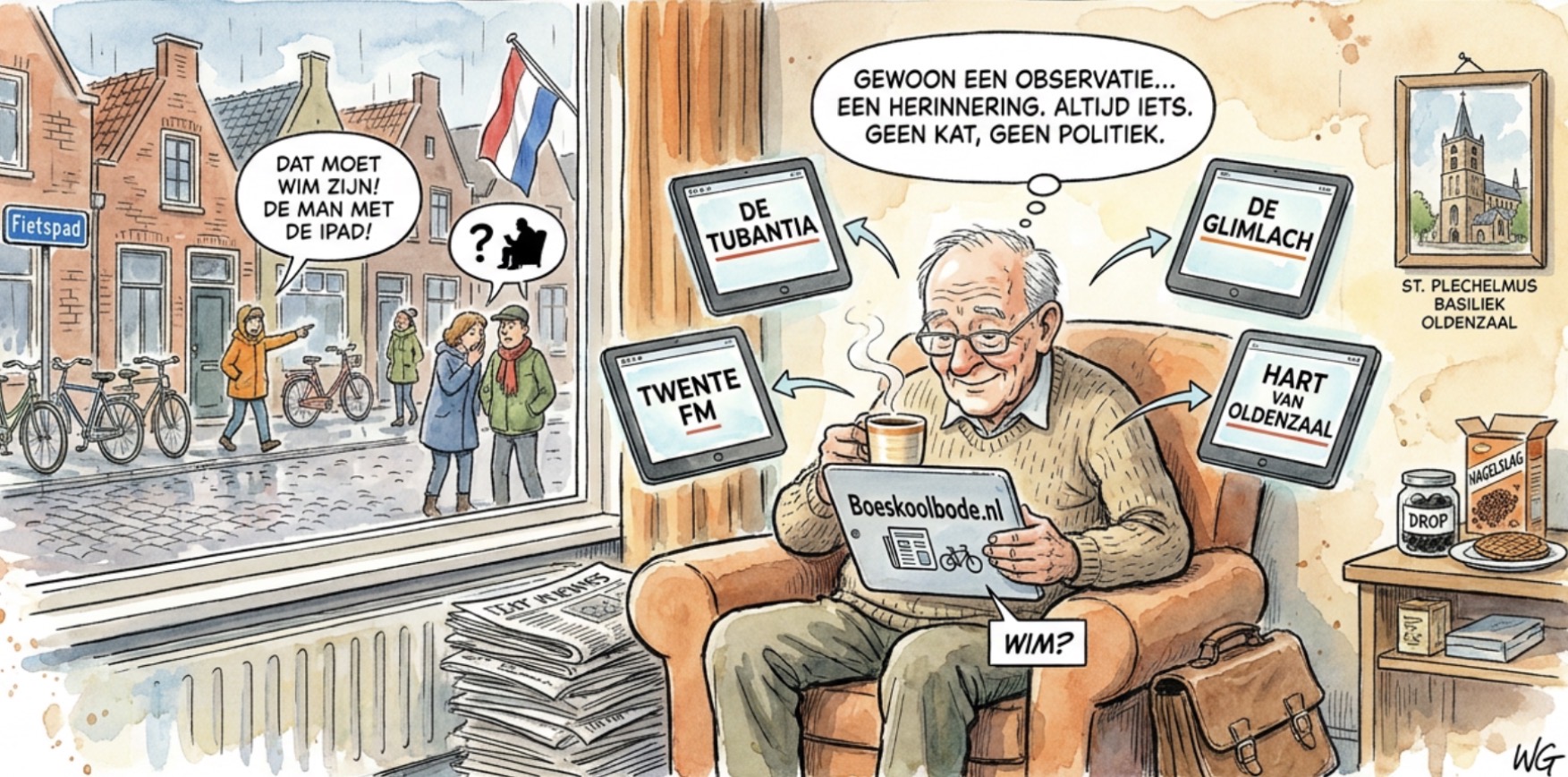 Beeld bij DE BOESKOOLBODE: HET DIGITALE MYSTERIE