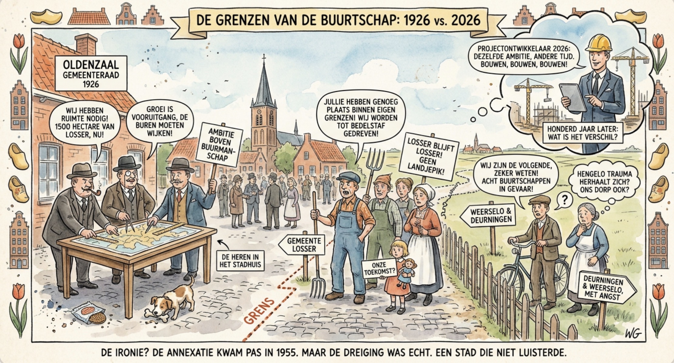 Beeld bij DE GRENZEN VAN NABUURSCHAP