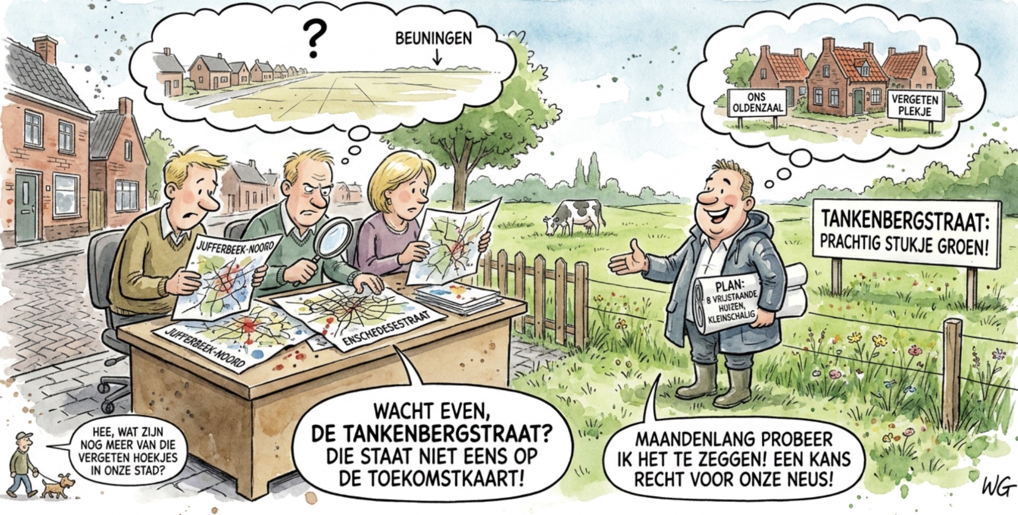 Beeld bij OLDENZAAL, VERGEET DE TANKENBERGSTRAAT NIET