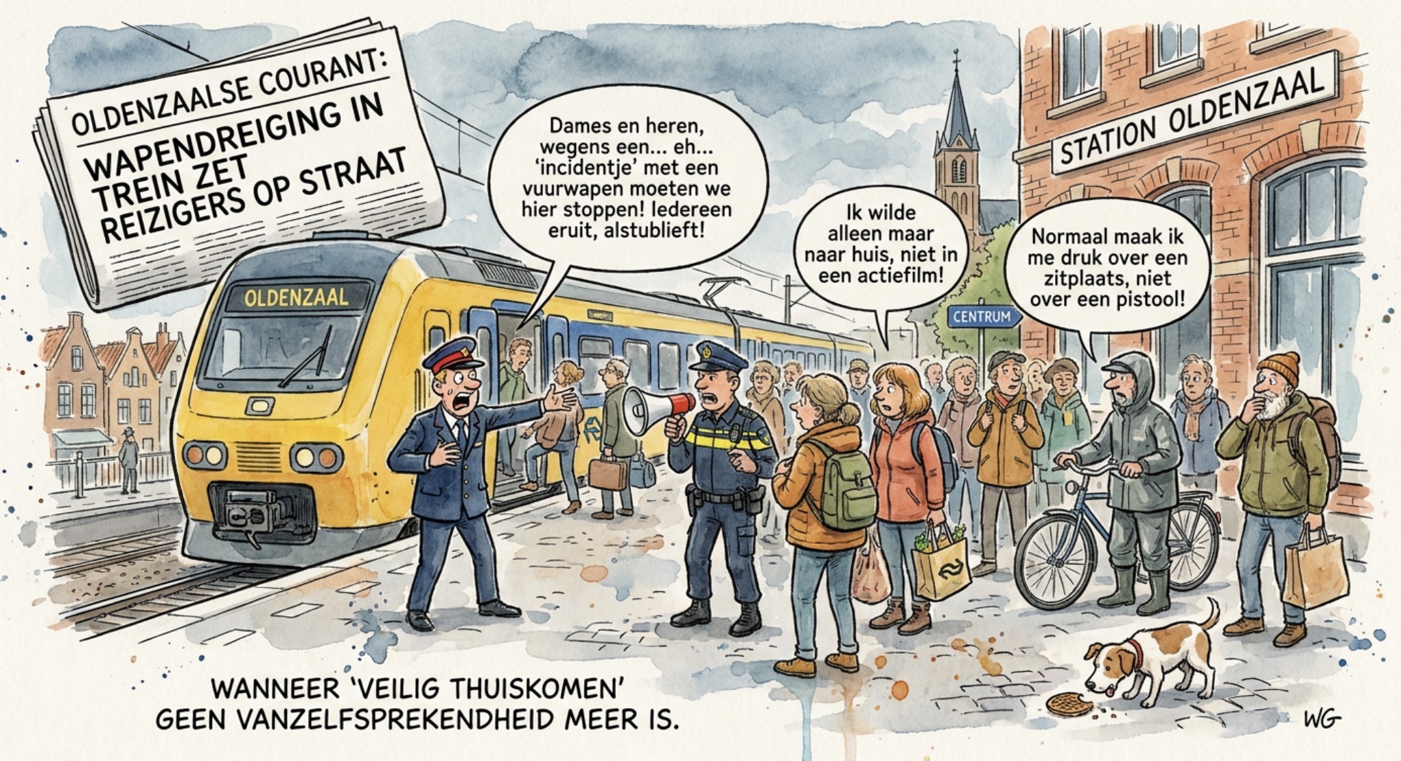 Beeld bij EEN TREINRIT NAAR OLDENZAAL DIE NIEMAND WIL MEEMAKEN
