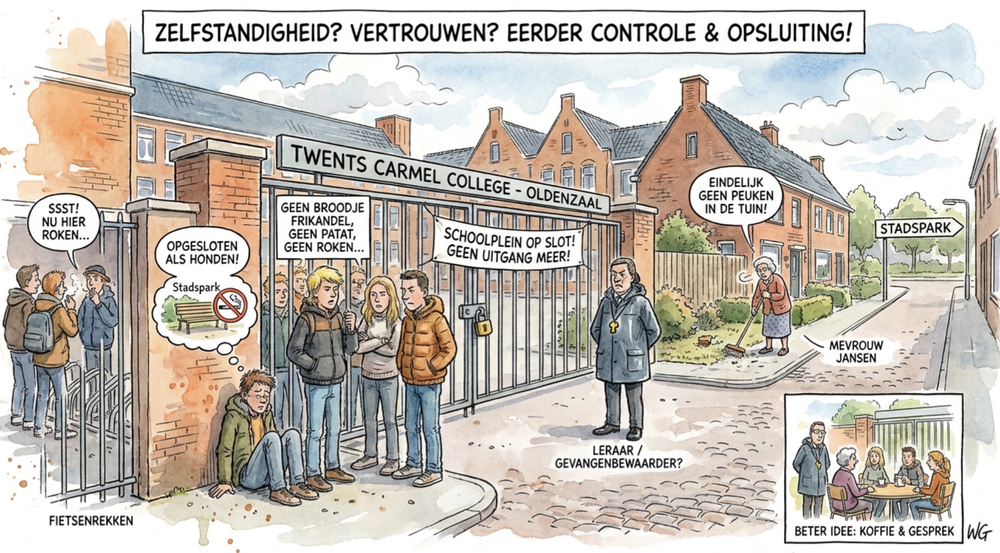 Beeld bij OPGESLOTEN