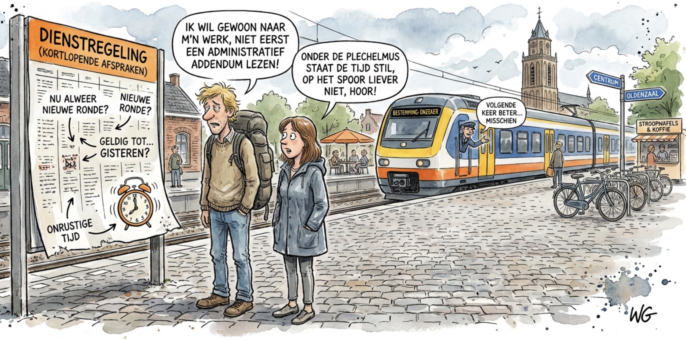 Beeld bij HET SPOOR VERDIENT EEN LANGERE ADEM
