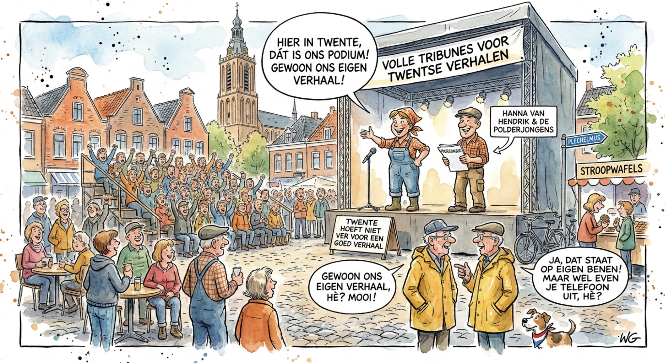 Beeld bij TWENTE HOEFT VOOR EEN GOED VERHAAL NIET VER VAN HUIS