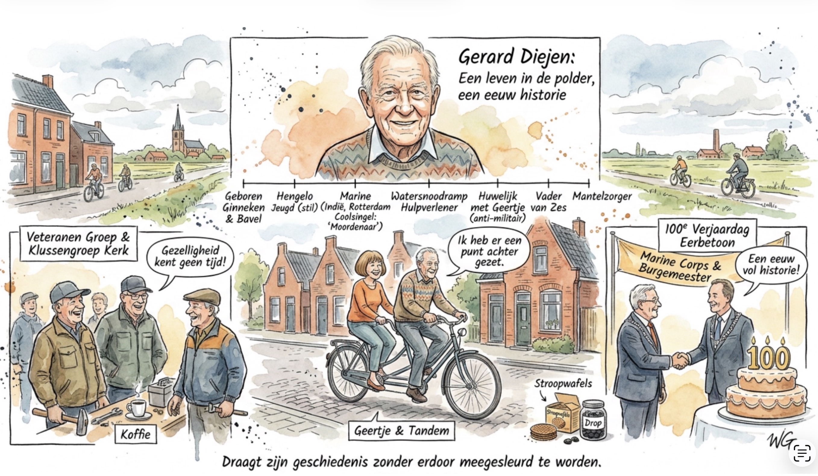 Beeld bij EEN LEVEN ALS GESCHIEDENISLES